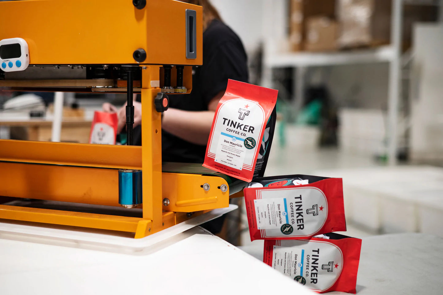 coffee production graphic